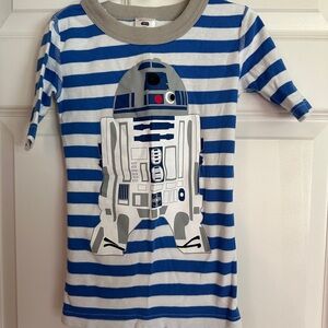 Hanna Andersson Star Wars Short John Pajamas Size 6-7 (120cm)